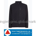 Mens Plain Black Fleece Sweatshirt